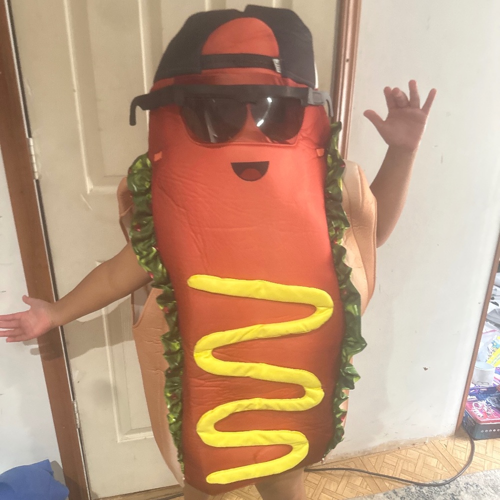 Fortnite hotdog Brat costume